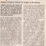 Rheinpfalz Artikel vom 4. Mai 2010